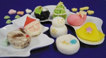 和菓子でクリスマス