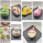 和菓子でクリスマス