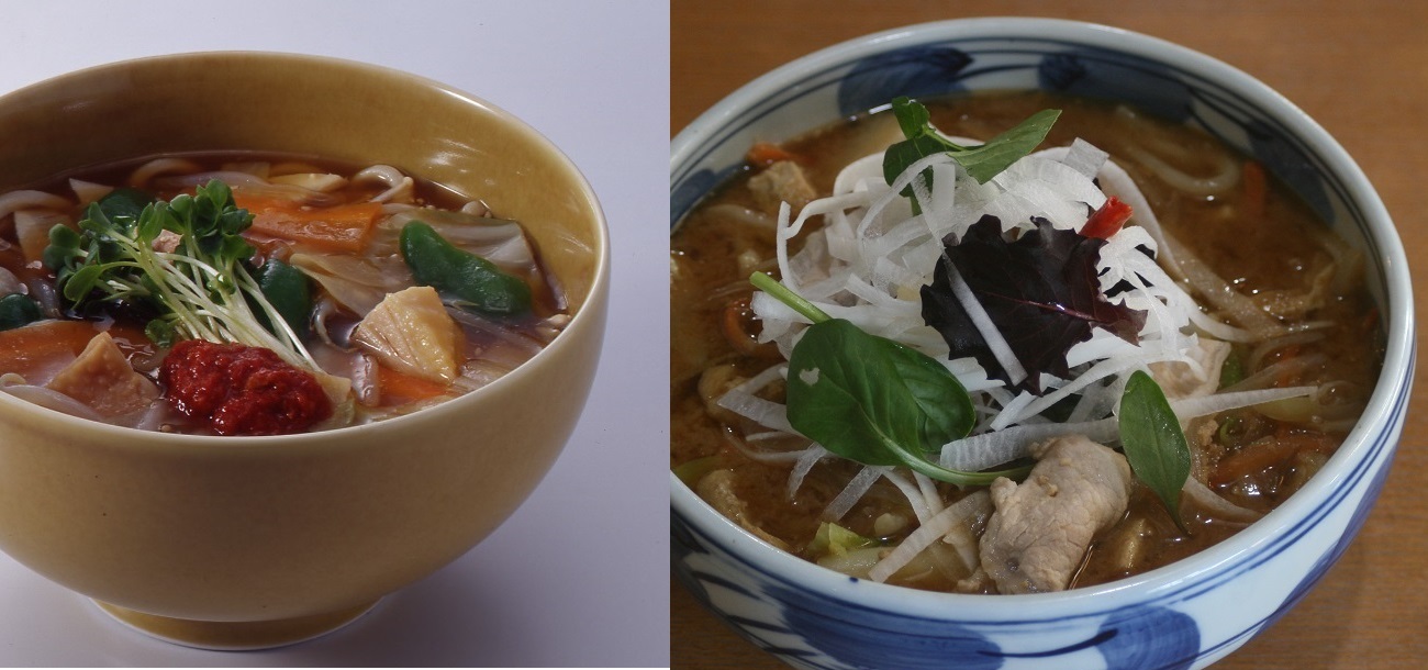 辛味噌・田舎うどん出ています!
