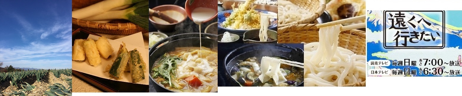 22:10好評「遠くへ行きたい」まゆうどん＋下仁田ねぎ天