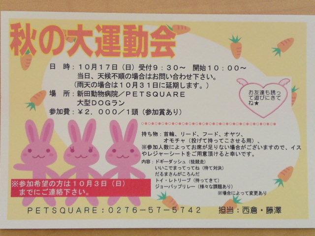 ‱・‱秋のイベント‱・‱