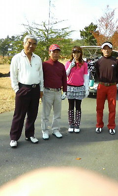 ﾕﾐ1号…初ラウンドでしたぁ(￣▽￣;)