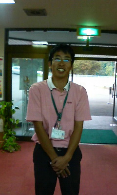 只今〜ｲﾛｲﾛ募集中な本間くん(￣▽￣;)