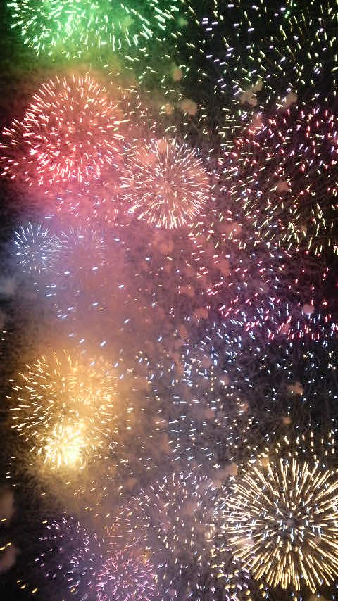 間近からの長岡花火大会
