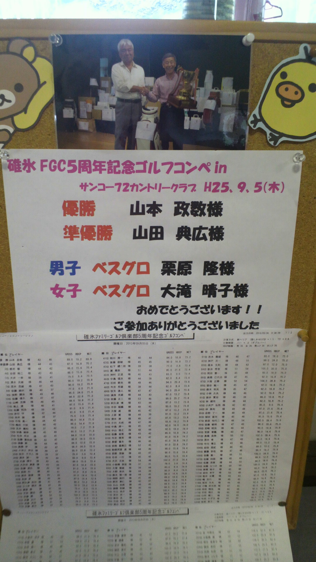 コンペの裏話