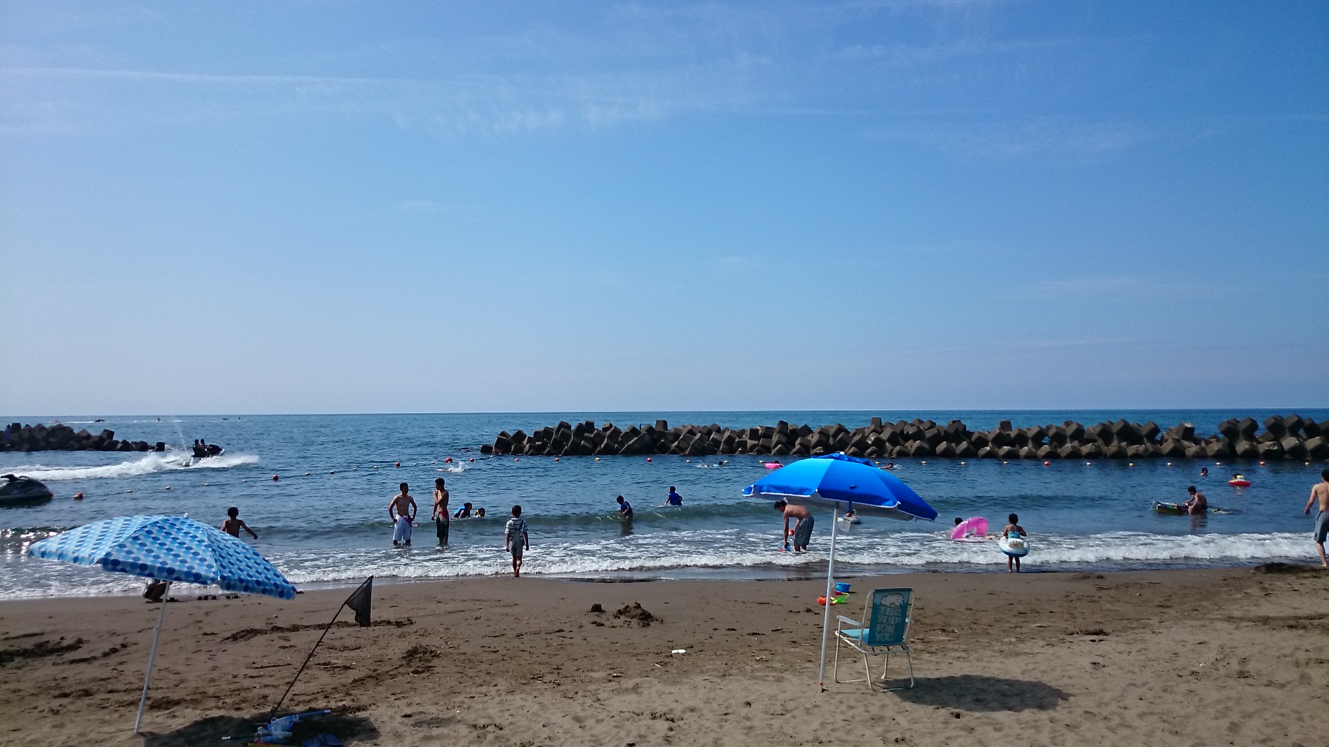 最後の海水浴…!?