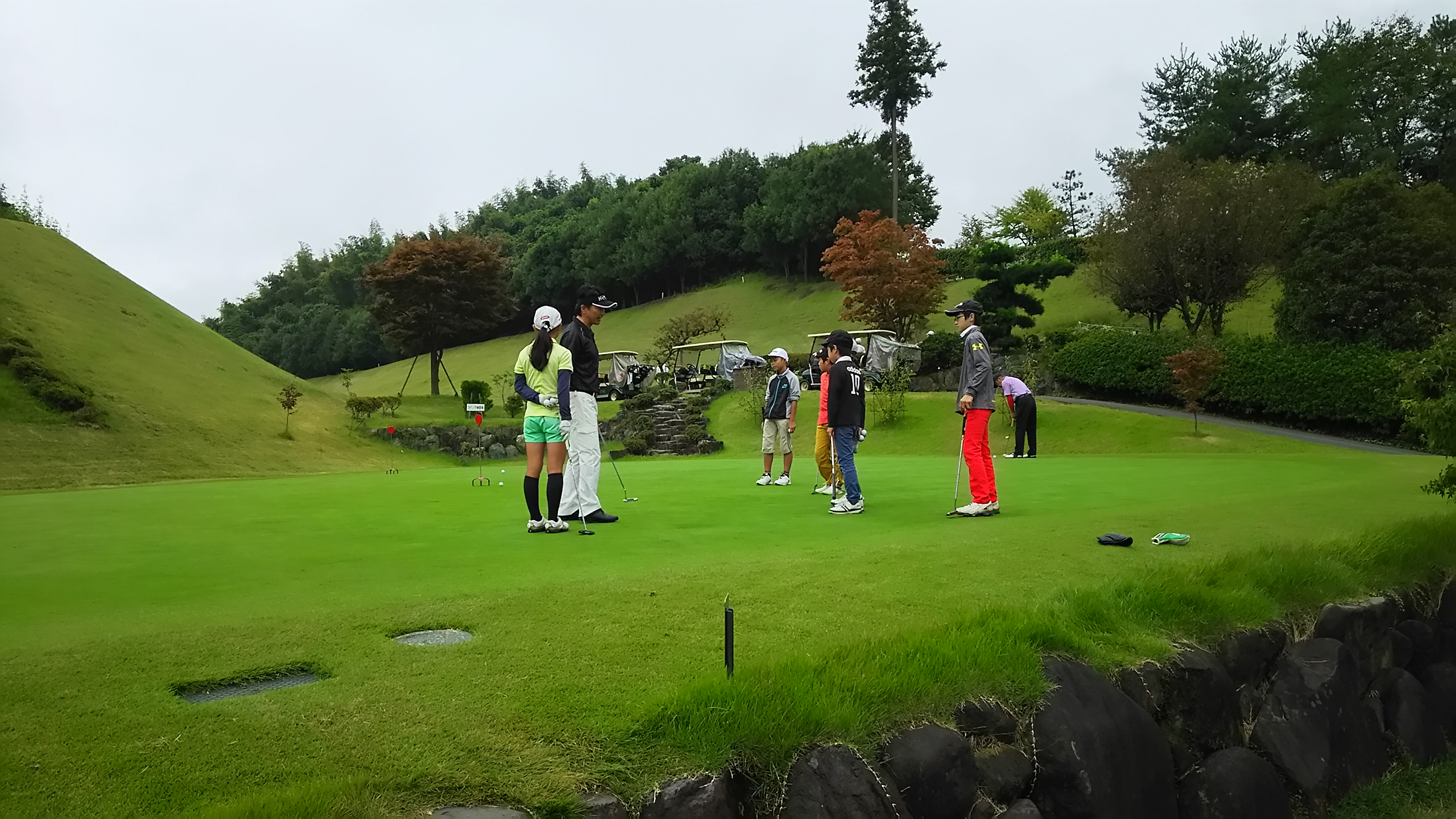 ジュニアコンペ開催中