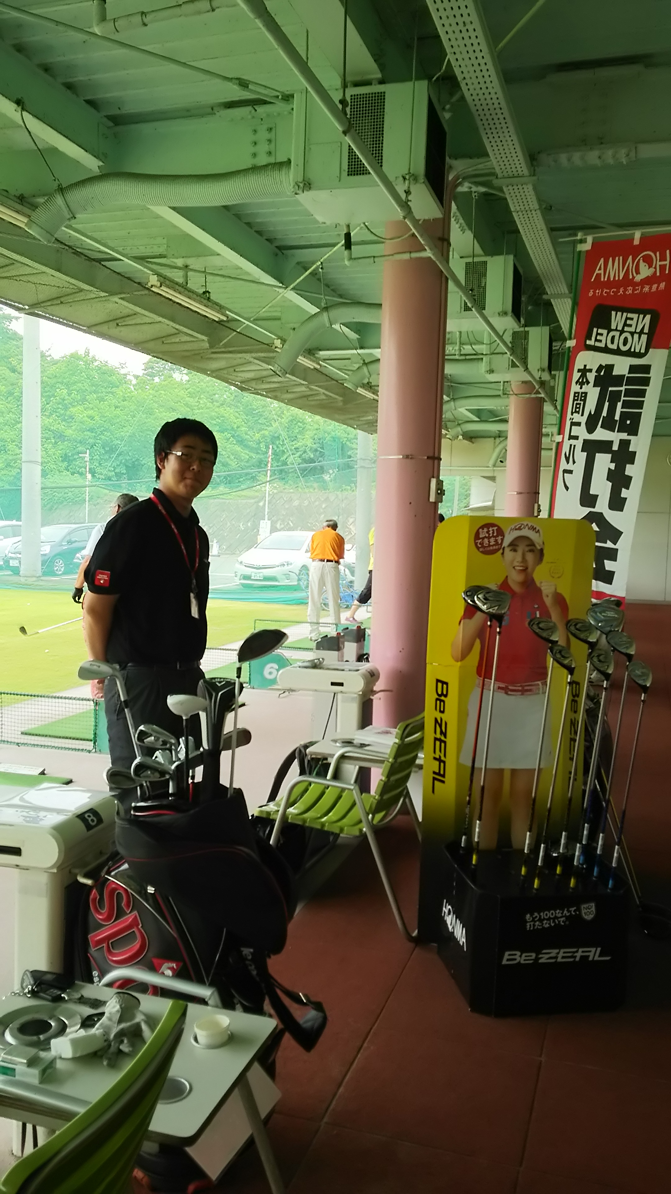 本間ゴルフ試打会開催中