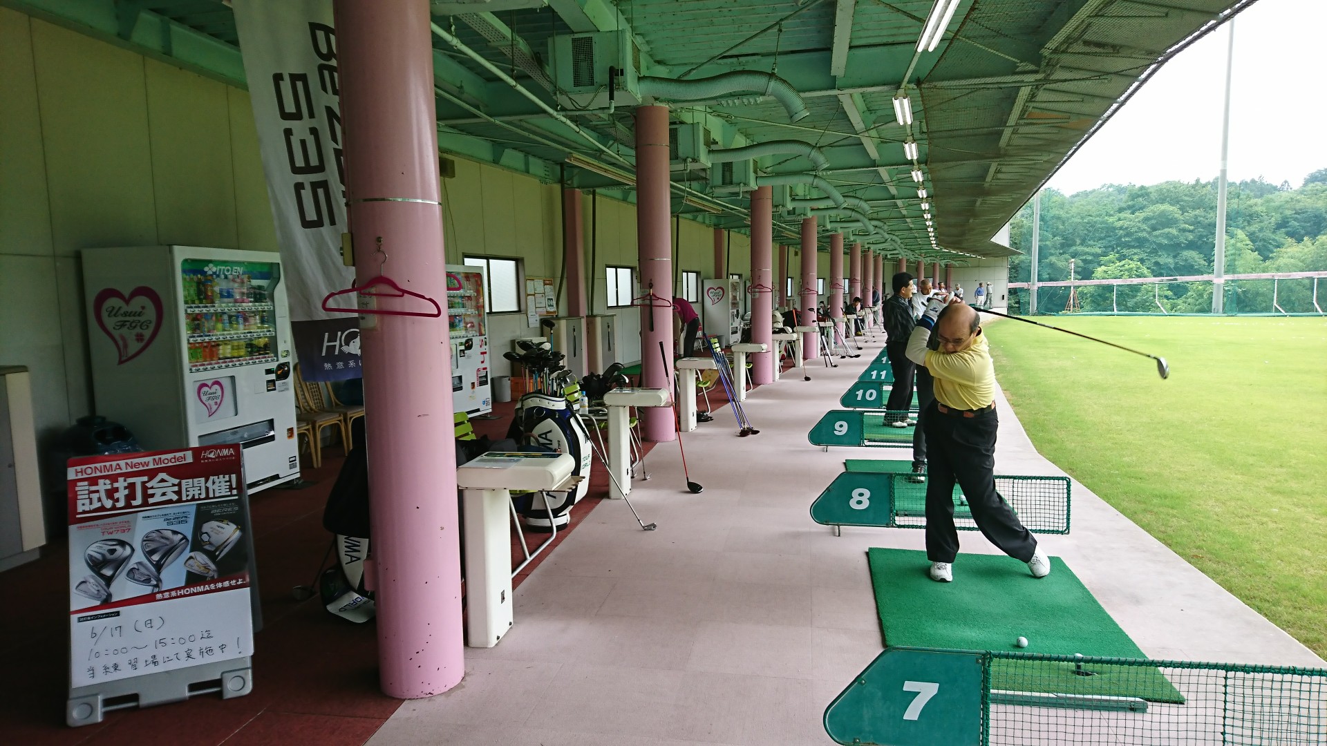 本間ゴルフ試打会開催中