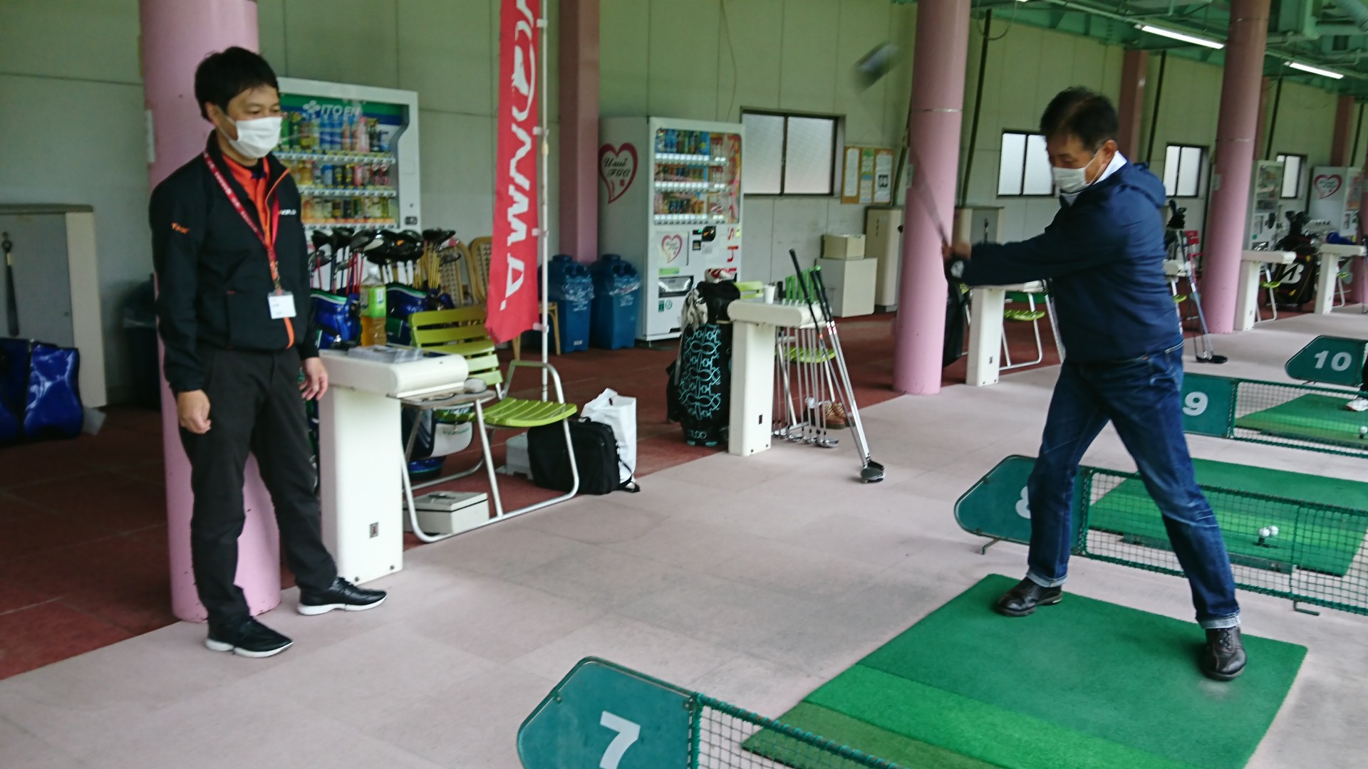 本間ゴルフ試打会