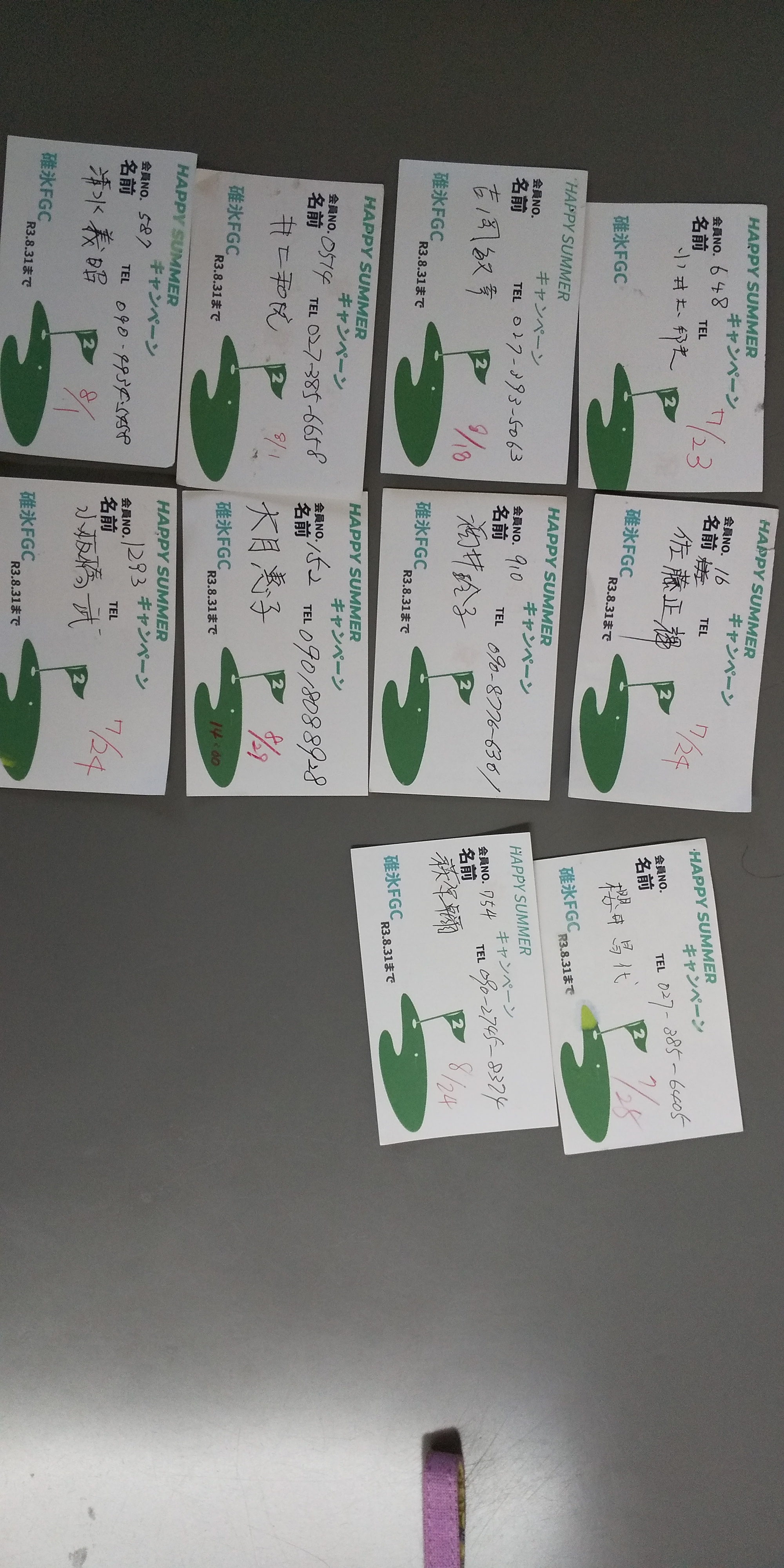 HAPPYSummer当選者