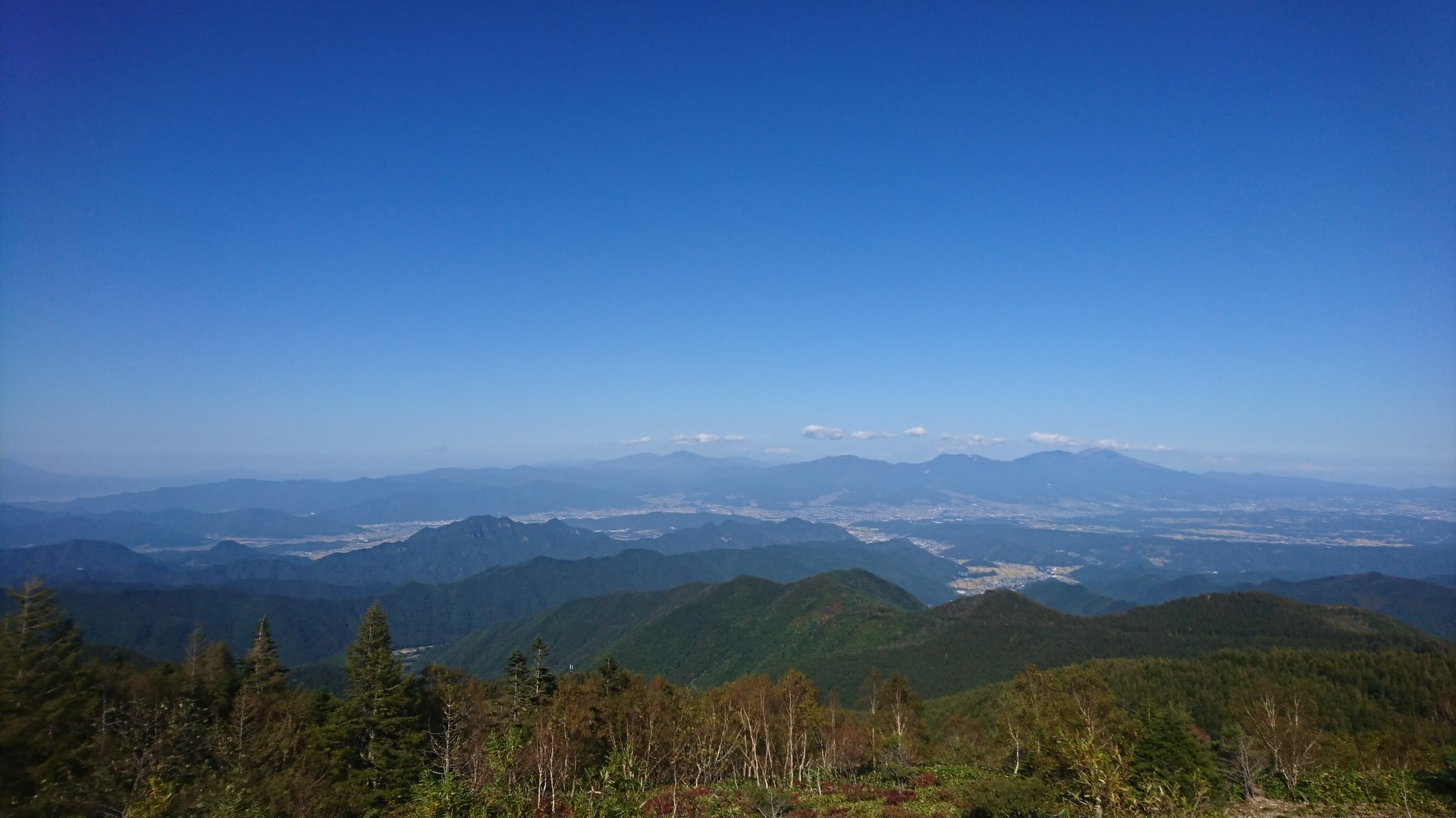 美ヶ原高原…