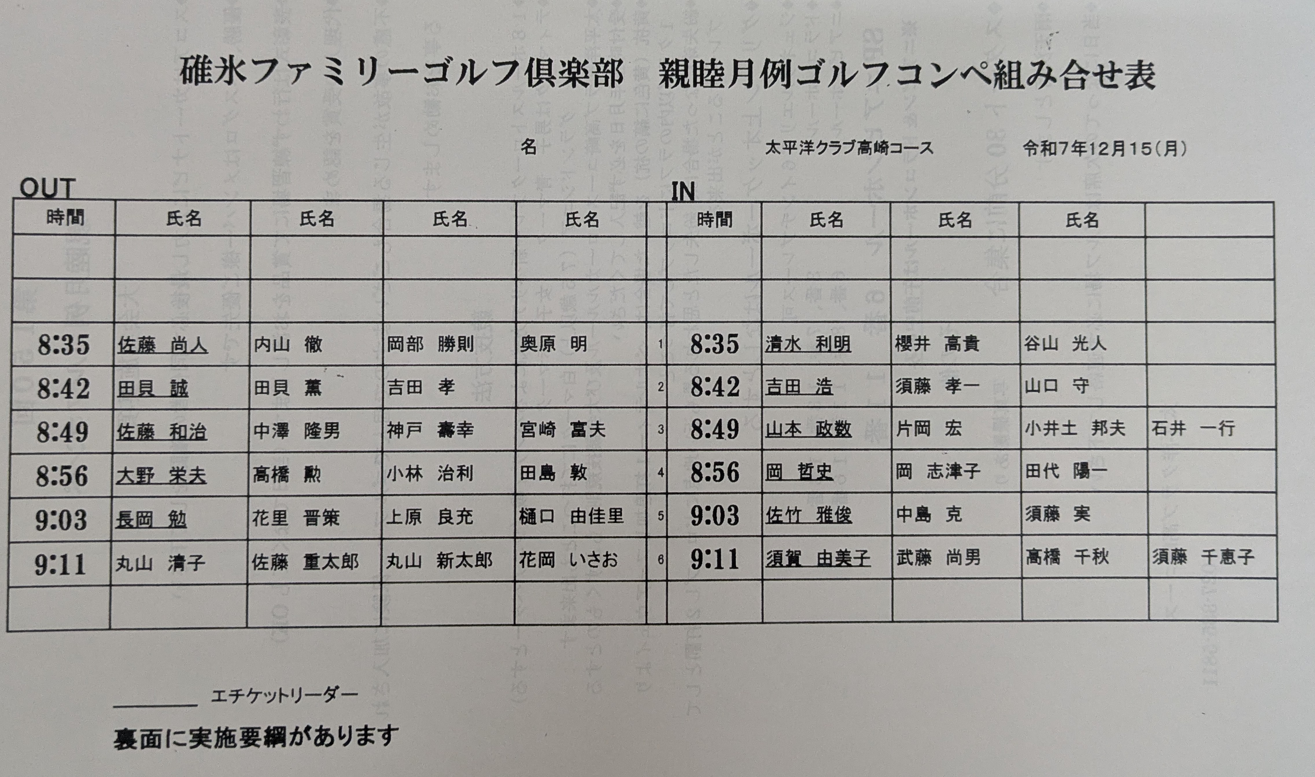 組合せ
