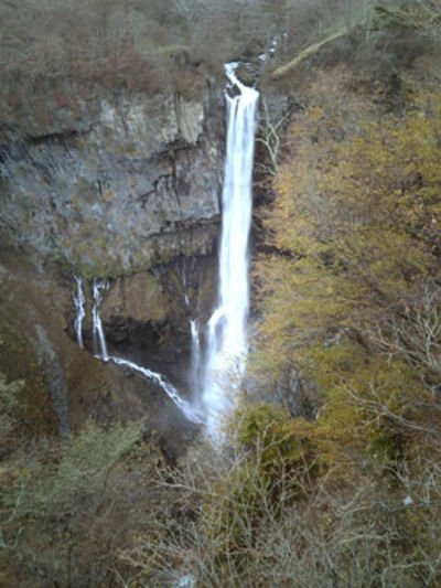 日光の華厳の滝へ