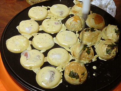 家でたこ焼き～