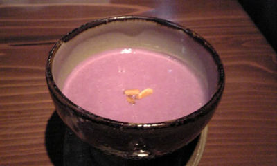 美味しい紅芋スープ