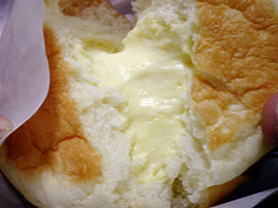 美味しいクリームパン