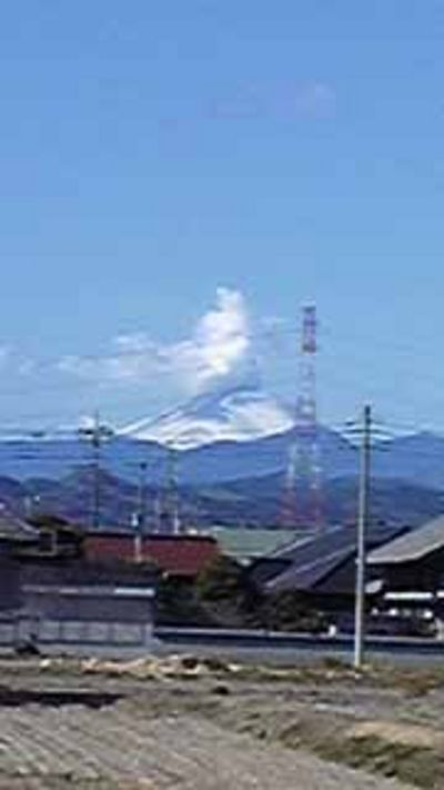 今日の浅間山