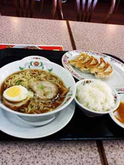 王将のラーメン