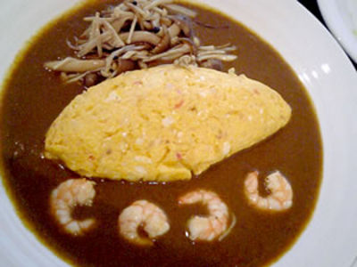 チーズオムカレー