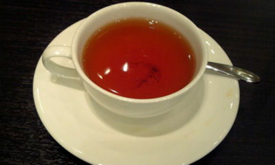 紅茶で一息