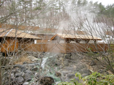 大きな露天風呂