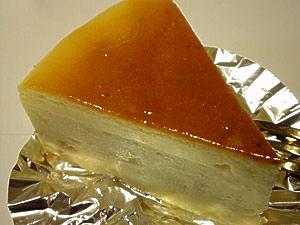 美味しいチーズケーキです