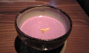 美味しい紅芋スープ
