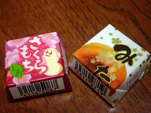 春らしいお菓子