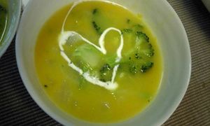 カボチャのスープ