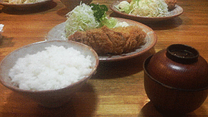 とんかつ屋「幸楽」