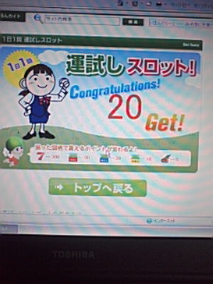 運試し！