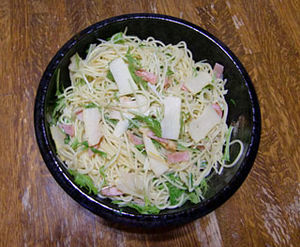 春パスタ