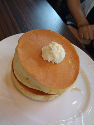 星乃珈琲のパンケーキ！